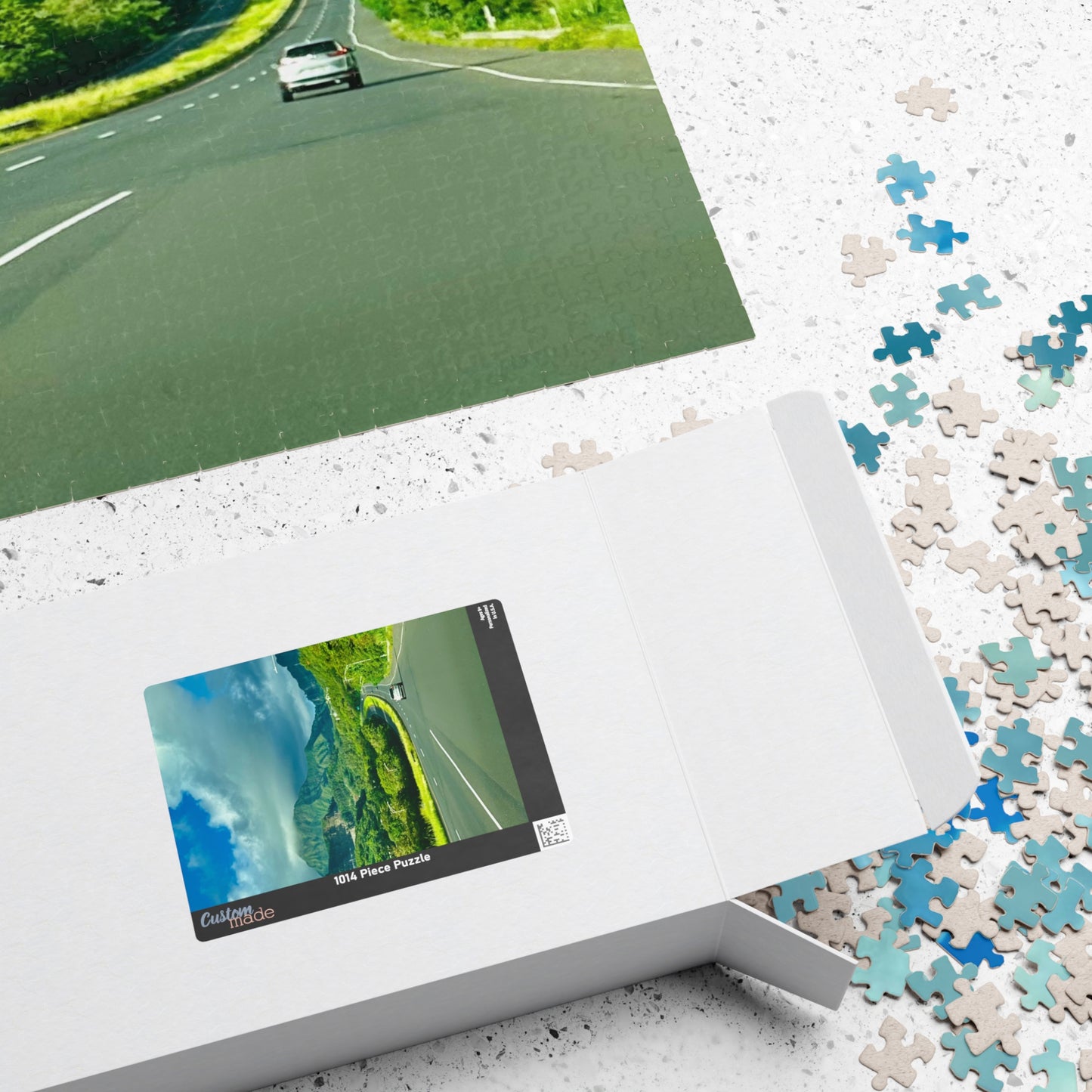 Colorful Mosaic Puzzle - 110, 252, 520, 1014-Piece Jigsaw for Art Lovers