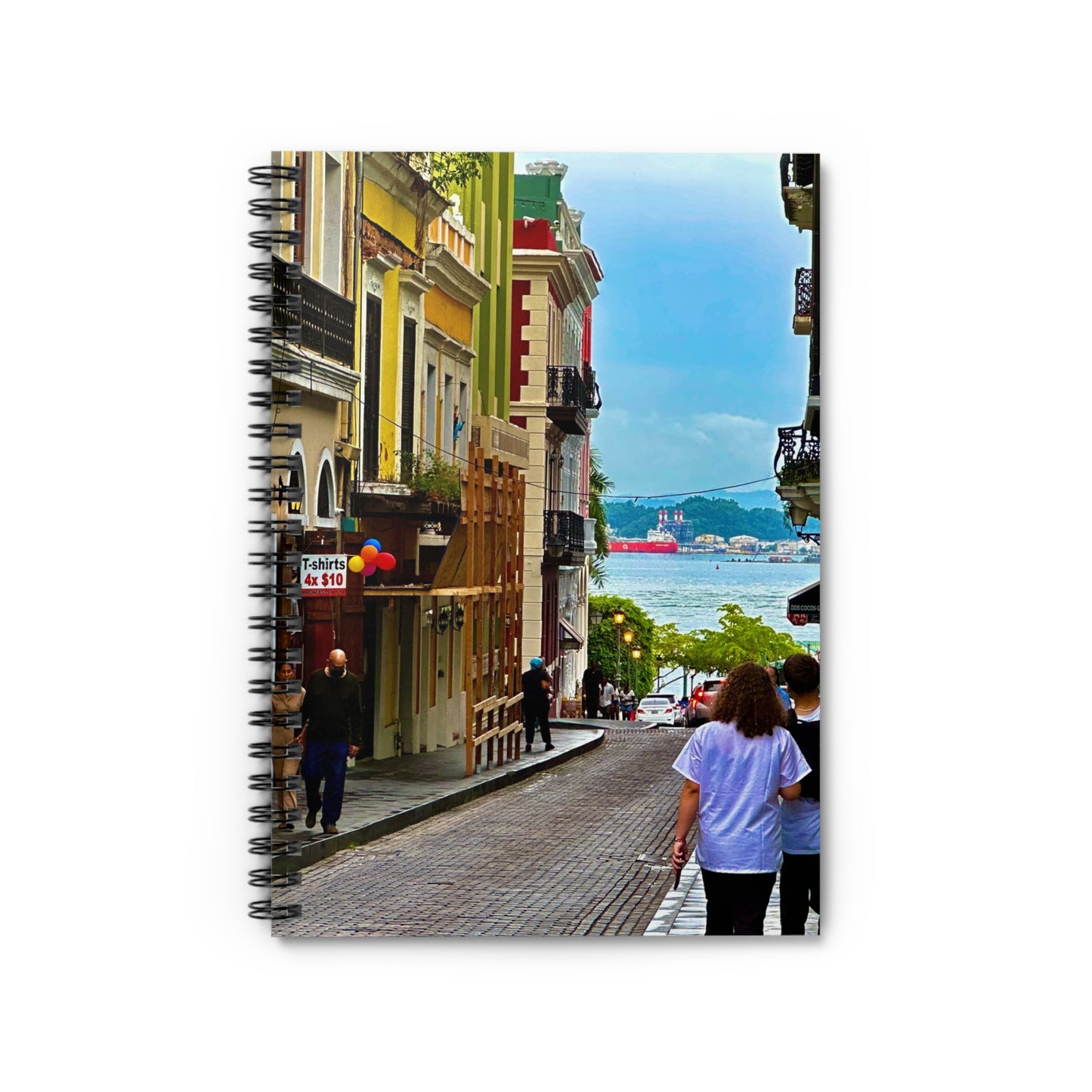 “Whispers on Fortaleza” – Soft-Focus Spiral Notebook | Blurred Thoughts Collection