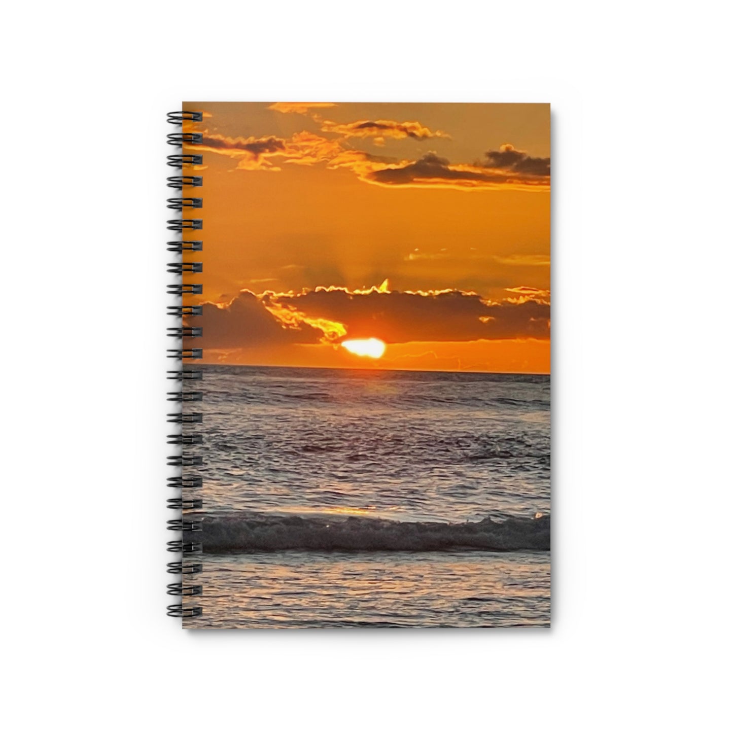 “Shoreline Reverie” – Spiral Notebook | Blurred Thoughts Collection