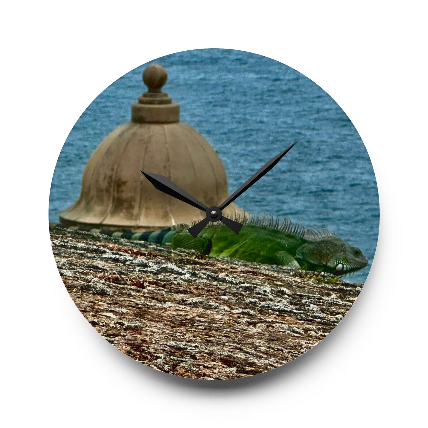 “The Watchtower” – Art Clock A blurred gaze from El Morro, San Juan, Puerto Rico.
