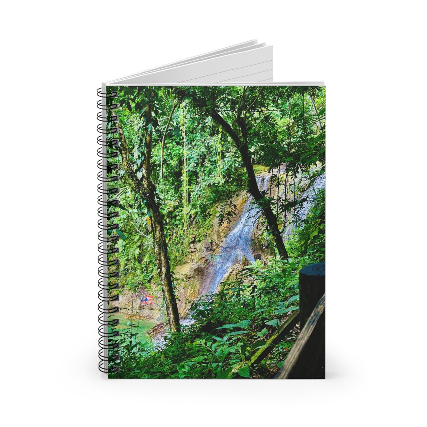 “Stillness in Hoya Mala” – Spiral Notebook | Blurred Thoughts Collection