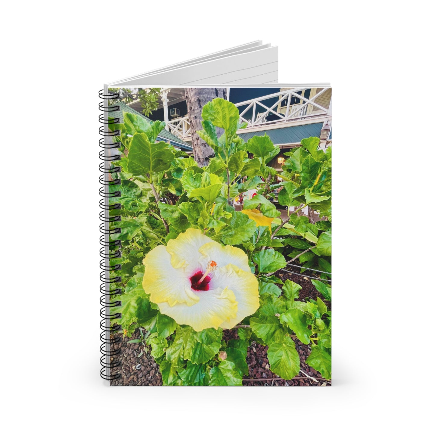 “Tropical Hibiscus” – Spiral Notebook | Blurred Thoughts Collection