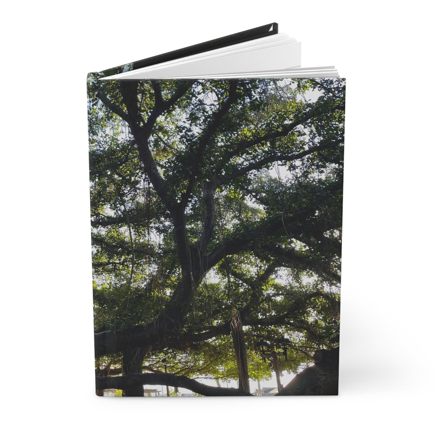 Nature-Inspired Hardcover Journal - Matte Finish for Writers & Dreamers