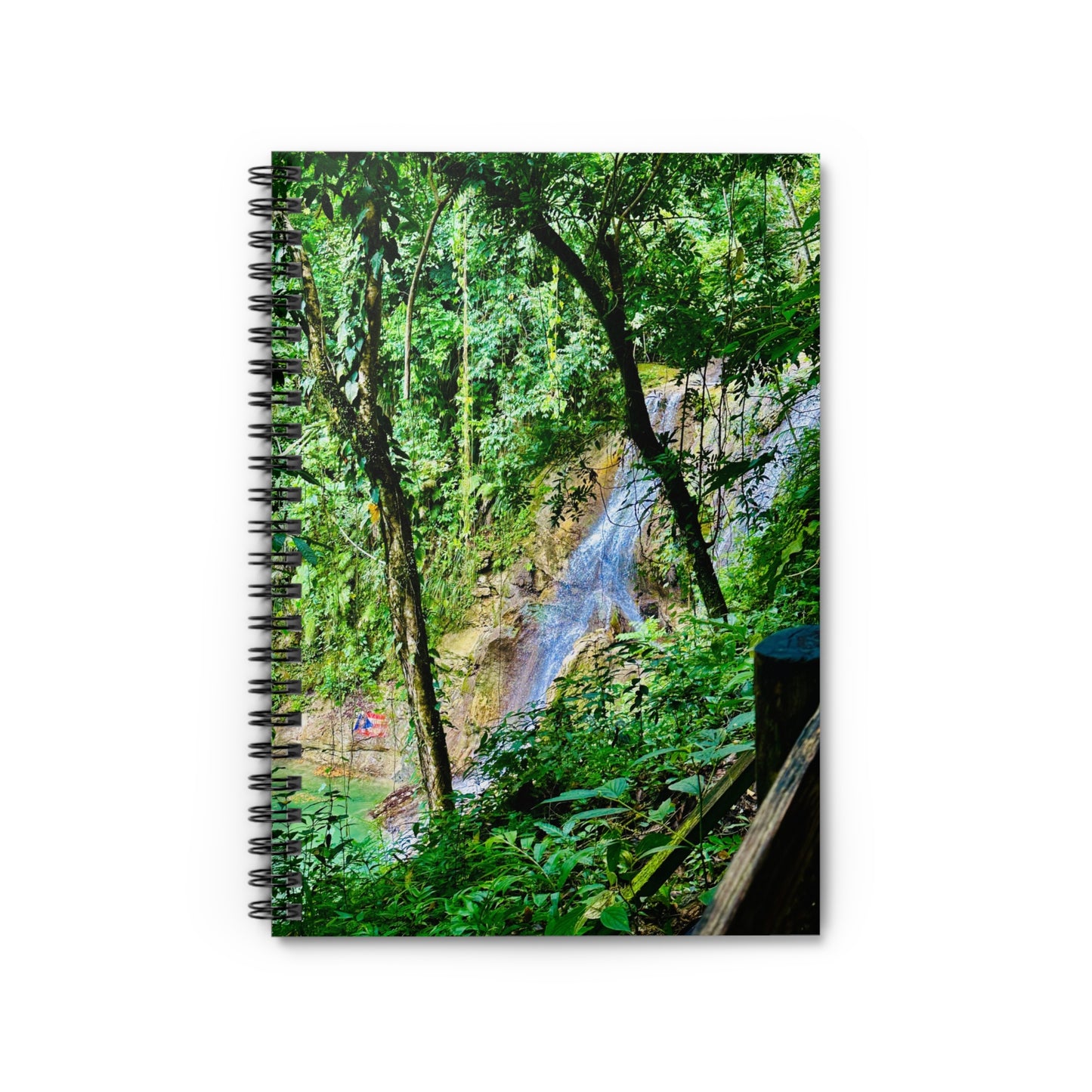 “Stillness in Hoya Mala” – Spiral Notebook | Blurred Thoughts Collection