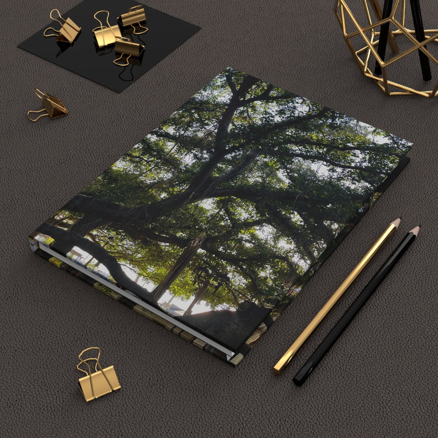 Nature-Inspired Hardcover Journal - Matte Finish for Writers & Dreamers