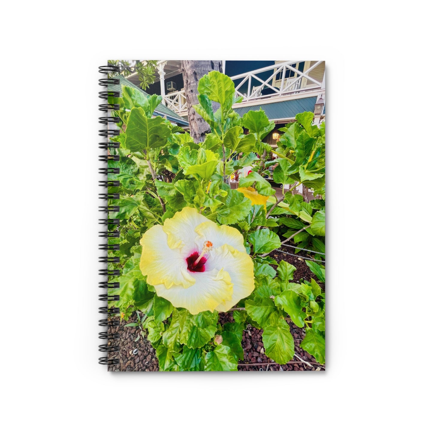 “Tropical Hibiscus” – Spiral Notebook | Blurred Thoughts Collection