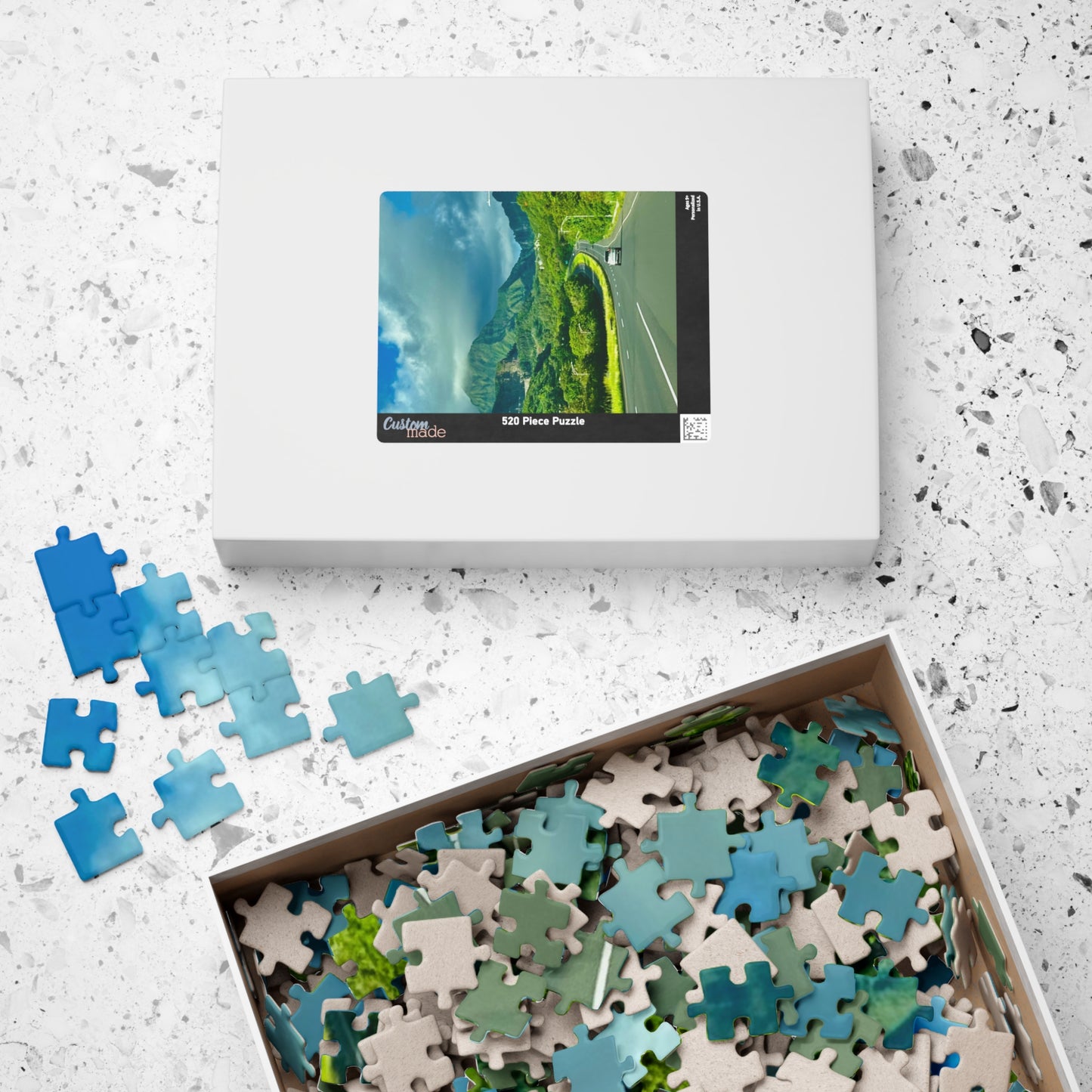 Colorful Mosaic Puzzle - 110, 252, 520, 1014-Piece Jigsaw for Art Lovers